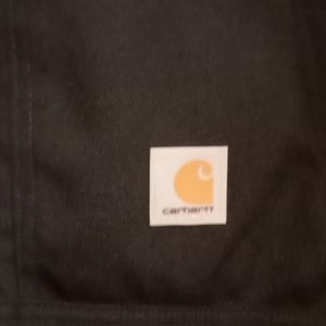 Black Carhartt winter full overall size 40 insulated